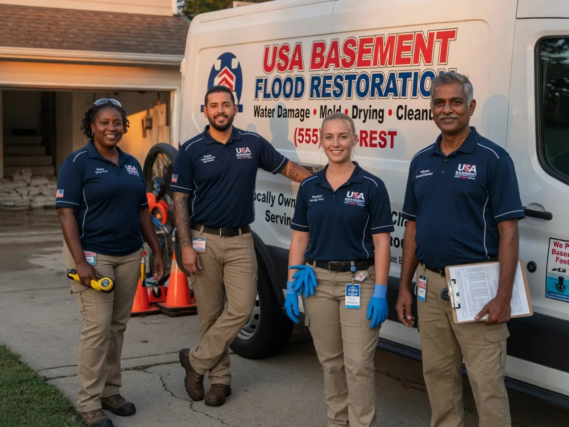 Basement Flood Cleanup company in New Boston, IL