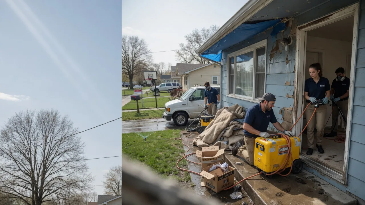 Basement Flood Cleanup in New Boston, IL near me